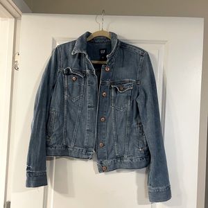 Denim jacket. Loose fitting. Worn once